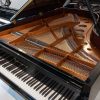 polished black Bosendorfer 214VC grand piano interior