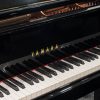polished black Yamaha C1X SH2 silent grand piano keyboard
