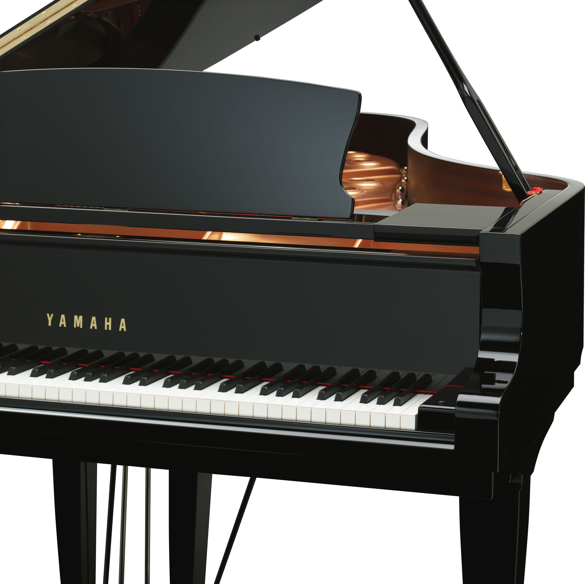 New Yamaha S7X Polished Ebony Grand Piano - Coach House Pianos