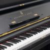 The keyboard of the Steinway & Sons Vertegrand in Polished Black