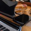 Steinway model M polished black