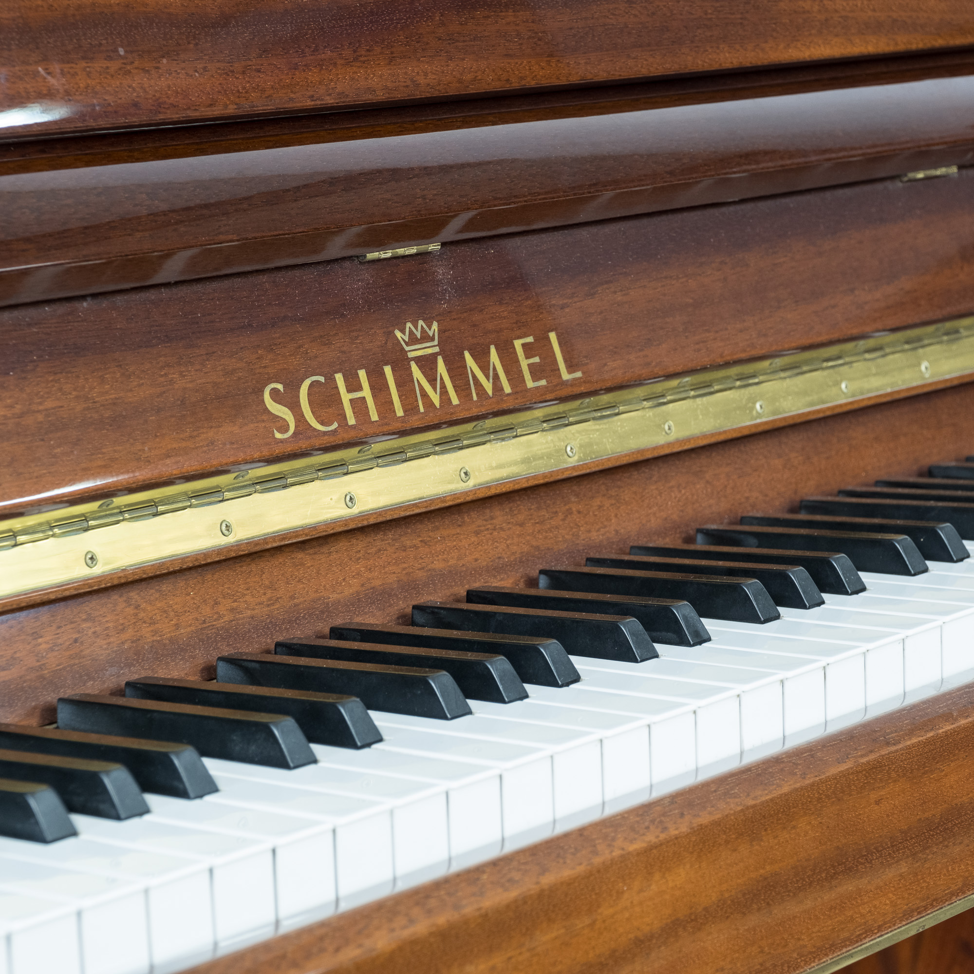 Used Schimmel 113 Upright Piano – c1990 - Coach House Pianos