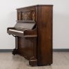 C Bechstein Upright in Rosewood with Inlay- side view