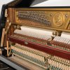 C.Bechstein upright in polished black - interior
