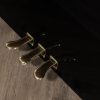 C.Bechstein upright in polished black - pedals