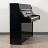 C.Bechstein upright in polished black - side view