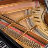 Steinway & sons model O polished black grand piano