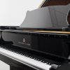 Steinway & sons model O polished black grand piano