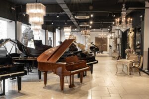 Piano showroom London