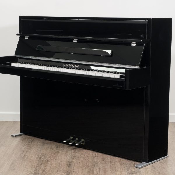 C Bechstein Millenium 116 Upright Piano polished black