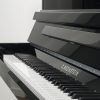C Bechstein Millenium 116 Upright Piano polished black