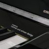 C Bechstein Millenium 116 Upright Piano polished black