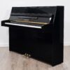 Yamaha P112 Upright piano in polished black