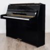 Yamaha P112 Upright piano in polished black