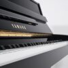 Yamaha P112 Upright piano in polished black