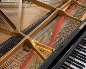 Steinway & Sons Model B Grand Piano in polished black