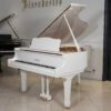 Yamaha c3 Grand Piano in polished white