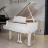 Yamaha c3 Grand Piano in polished white
