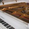 Yamaha c3 Grand Piano in polished white