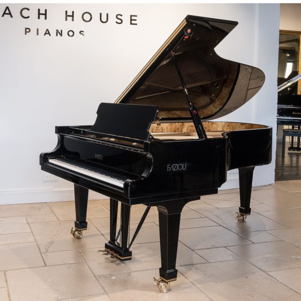 Fazioli 212 grand piano in polished black