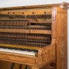 J&J Hopkinson upright piano in satinwood with inlay