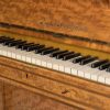 J&J Hopkinson upright piano in satinwood with inlay