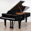 Steinway model D grand piano in black polish