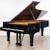 Steinway model D grand piano in black polish