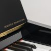 Essex 116 upright piano in polished black