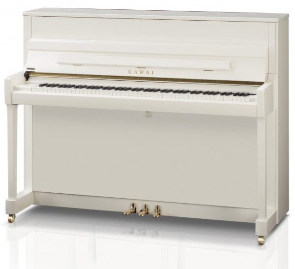 New Kawai K200SL White Upright Piano
