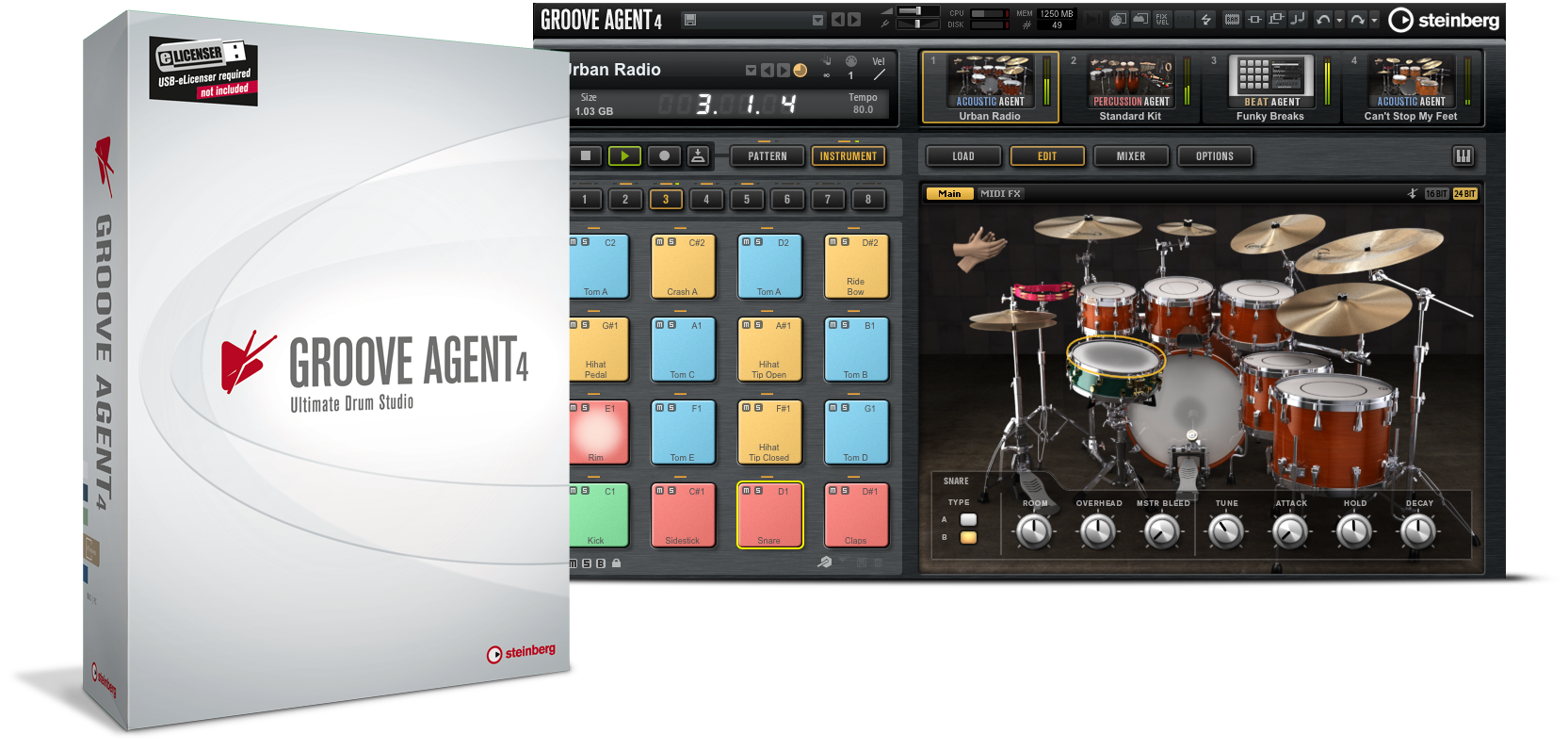 Steinberg drum machine deals