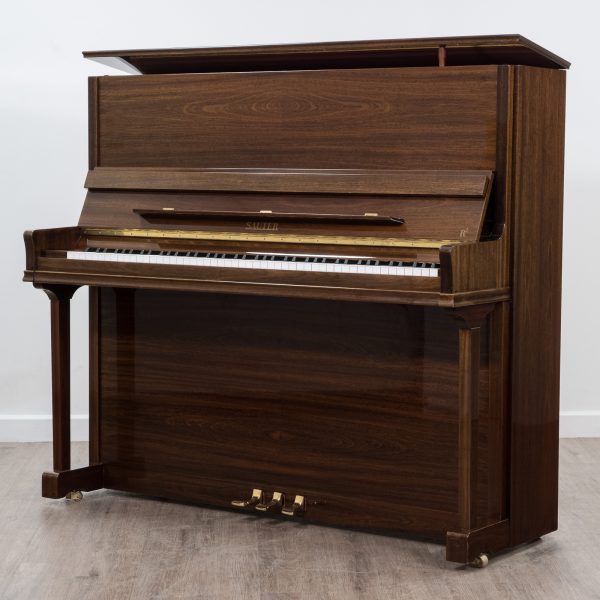Sauter 130 upright piano in polished mahogany