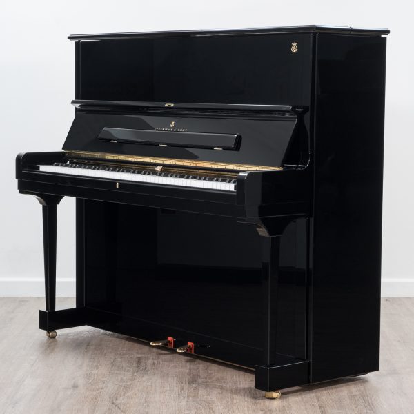 Steinway & Sons Model K Upright Piano in Polished Ebony
