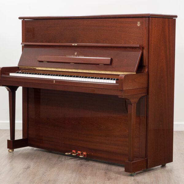 Steinway & Sons Model V Upright Piano in Mahogany