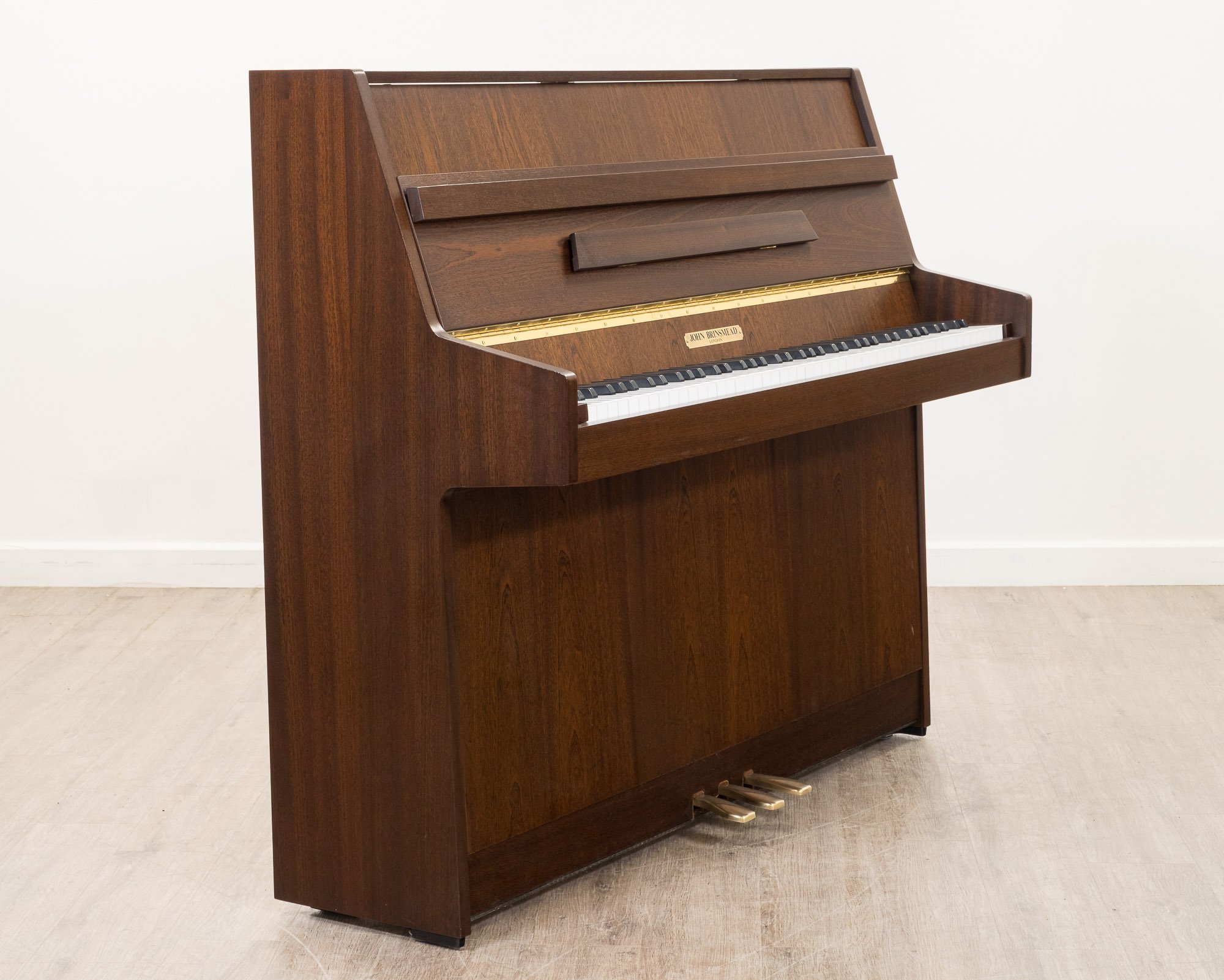 John Brinsmead Upright Piano in Satin Mahogany