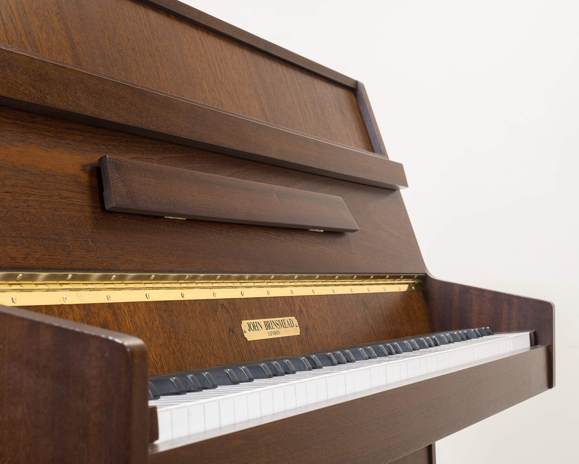 John Brinsmead Upright Piano in Satin Mahogany
