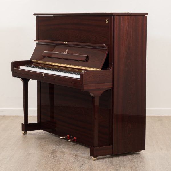 Steinway Model K Upright in Polished Mahogany