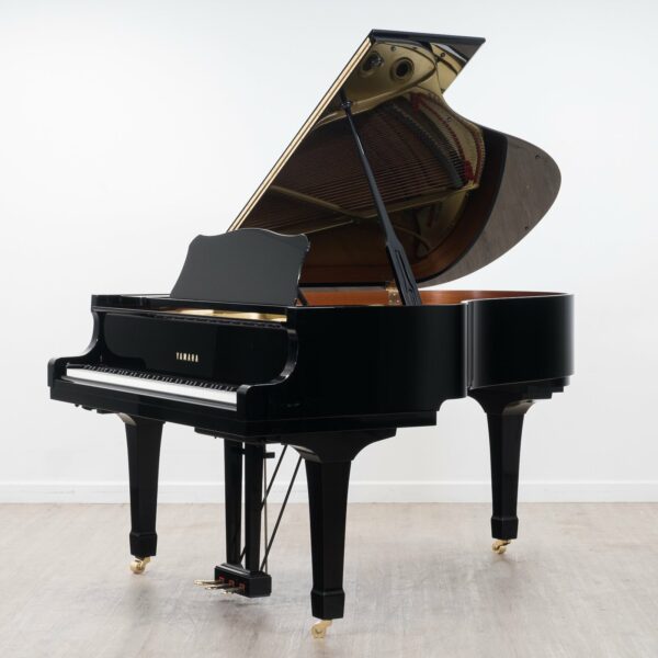 Yamaha C3 Grand Piano in polished black