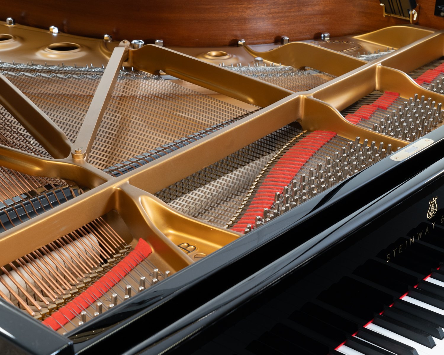 Steinway & Sons Model B Grand Piano in Black