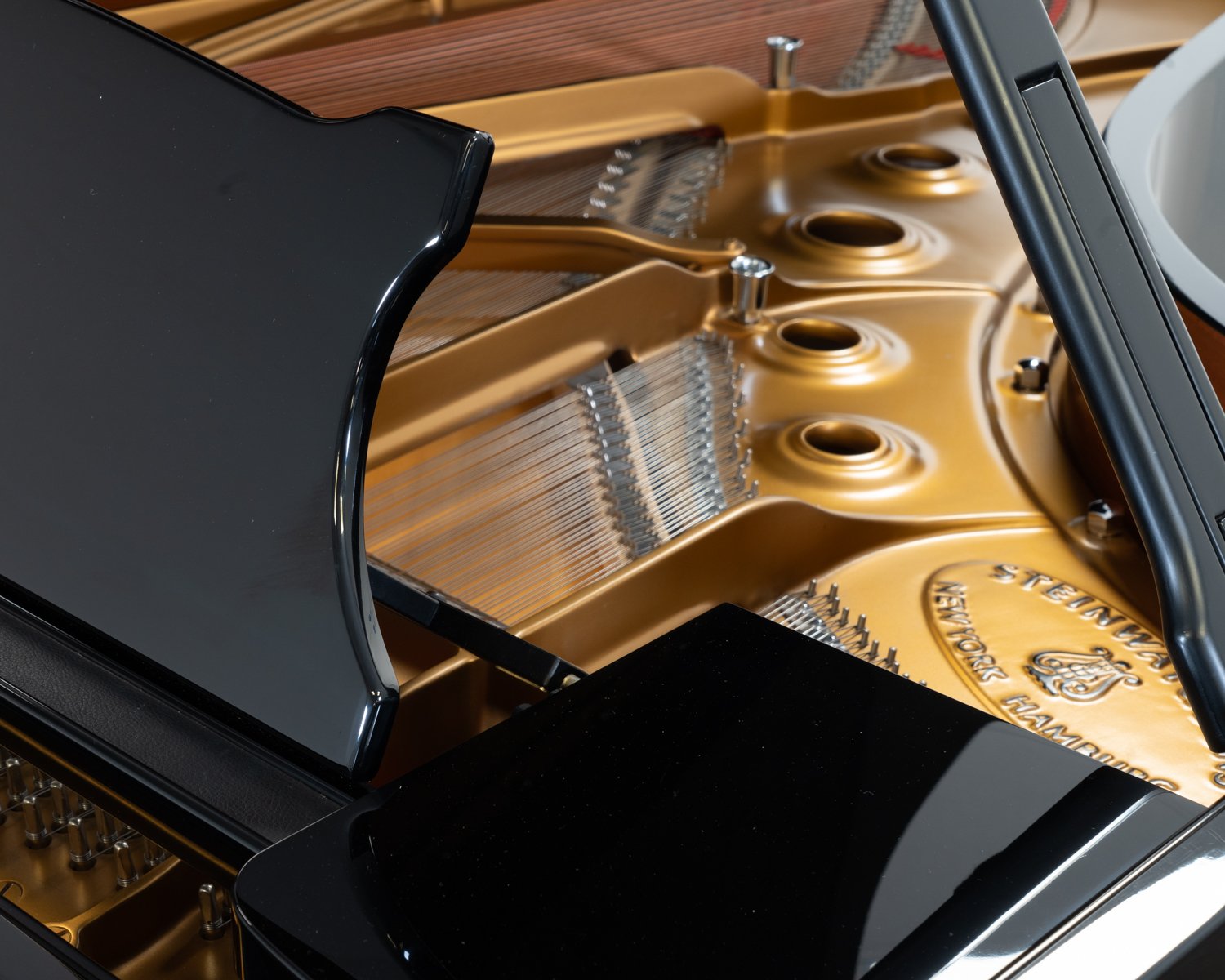 Steinway & Sons Model B Grand Piano in Black