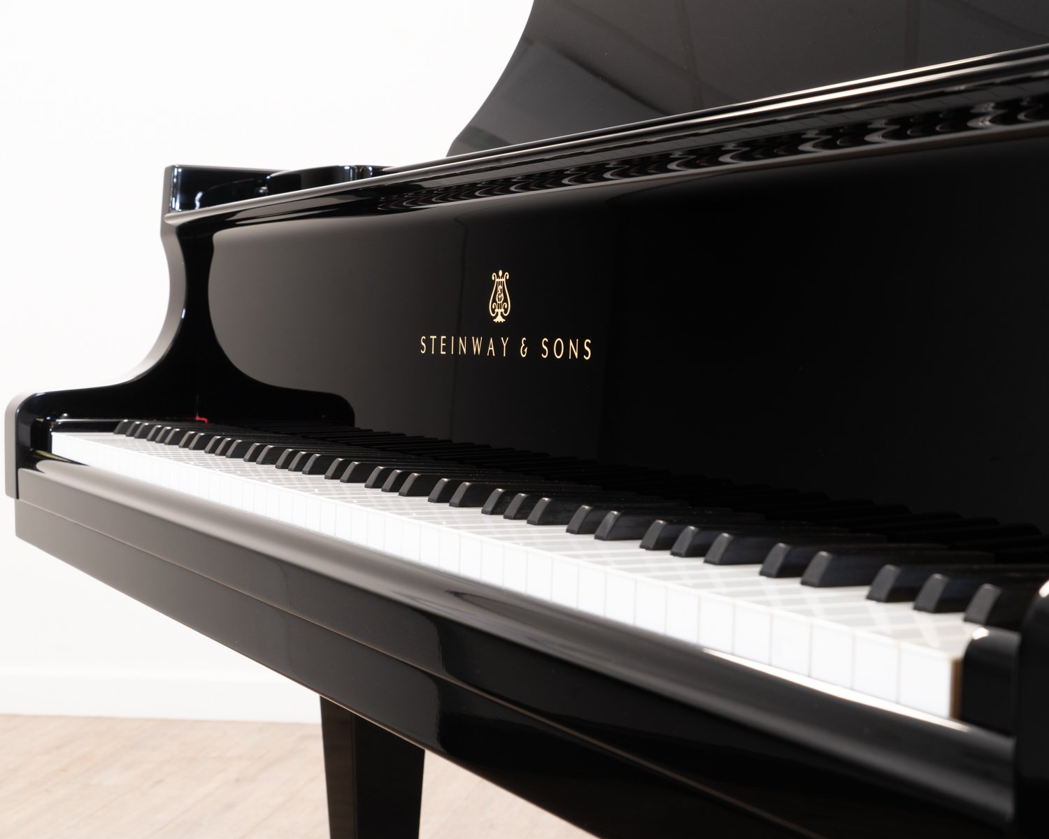 Steinway & Sons Model B Grand Piano in Black