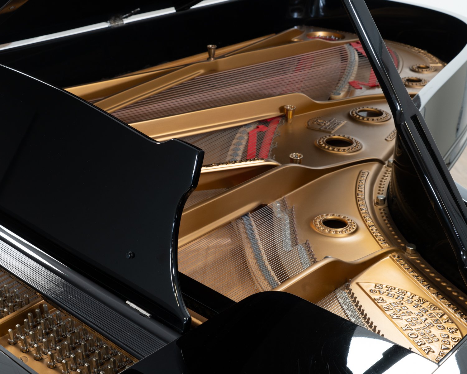 Steinway & Sons Model C Grand Piano in Black