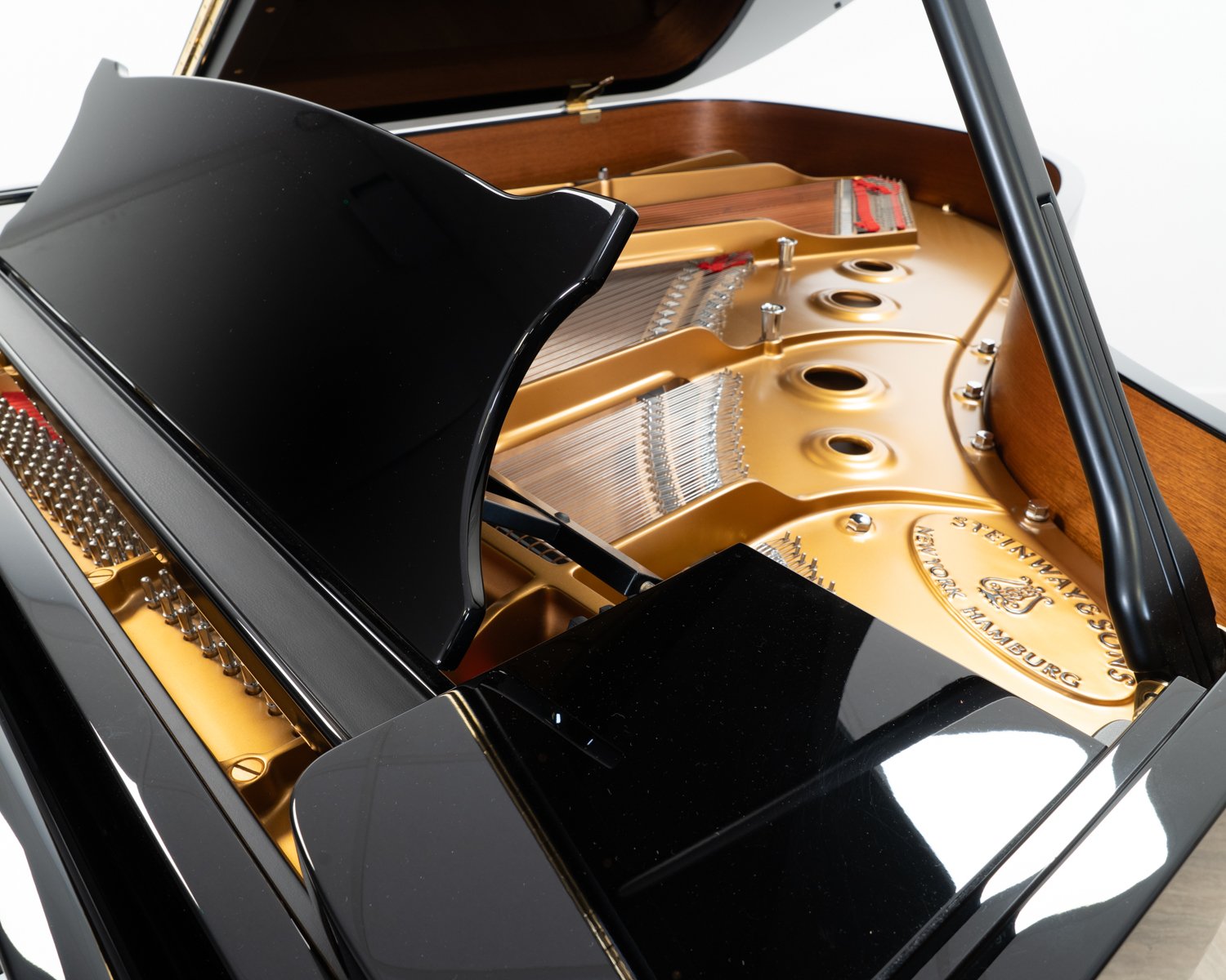 Steinway Model A in polished black