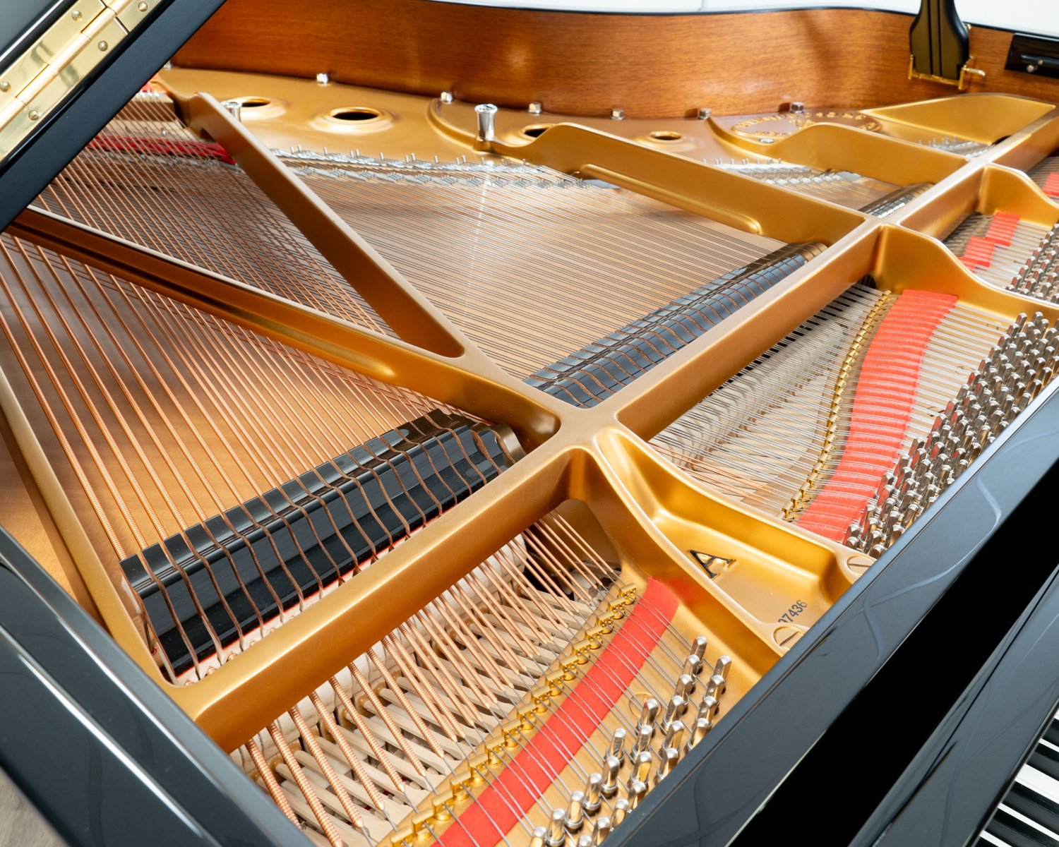 Steinway Model A in polished black