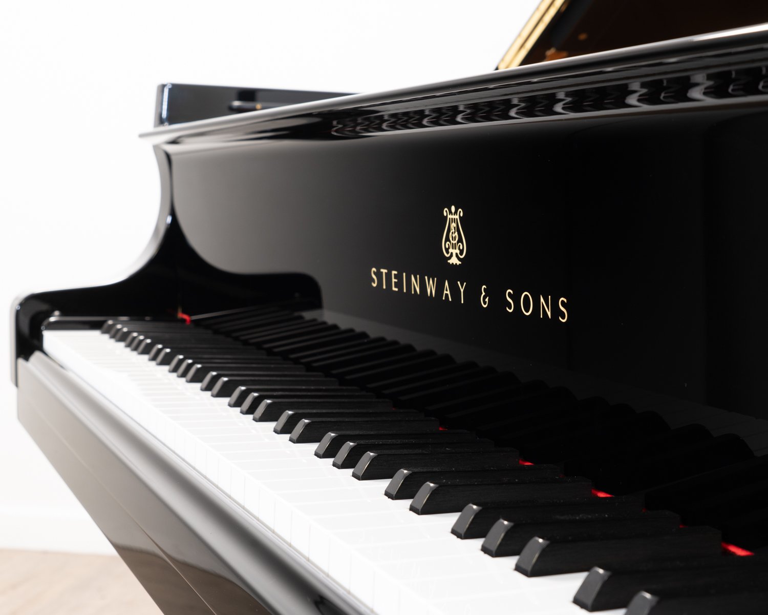Steinway Model A in polished black