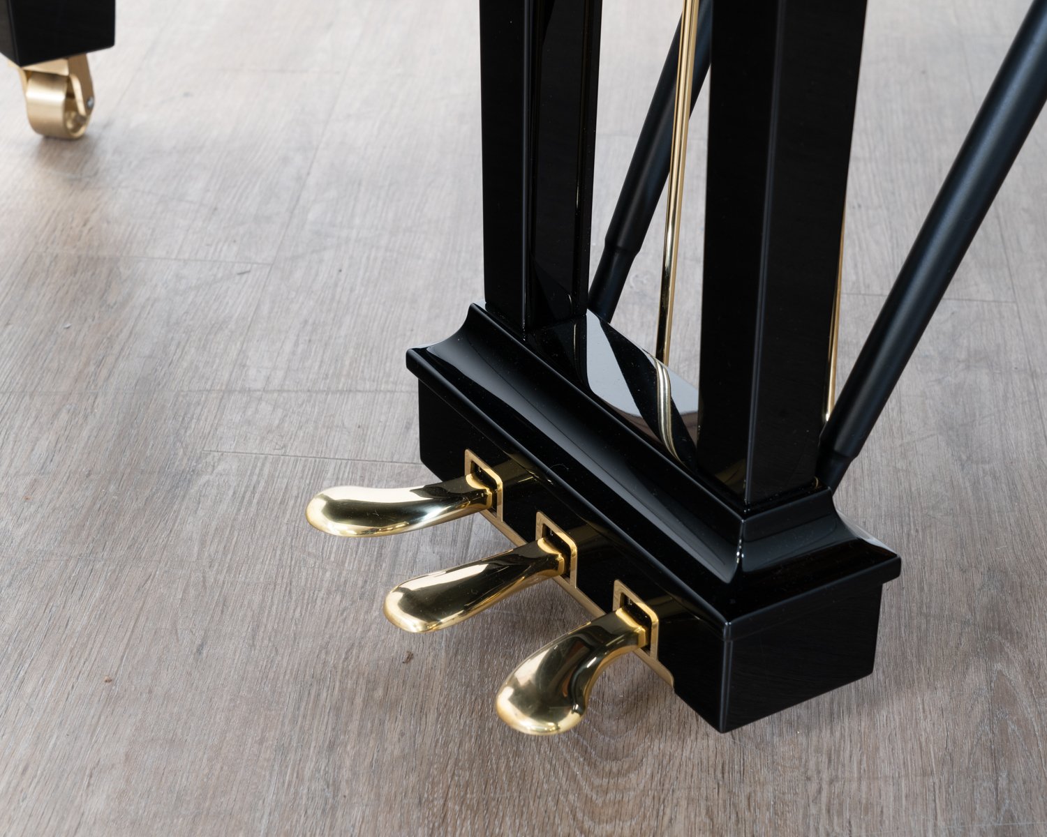 Steinway Model A in polished black
