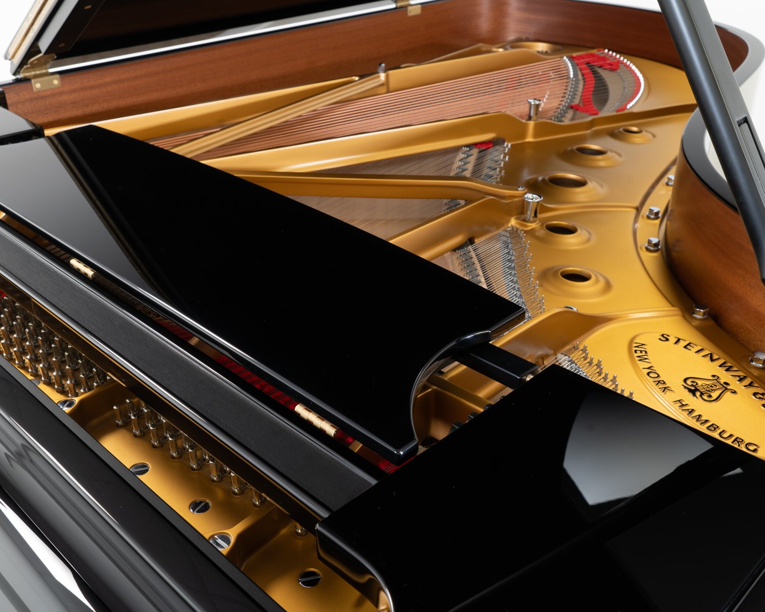 Steinway & Sons Model B Grand Piano in Black