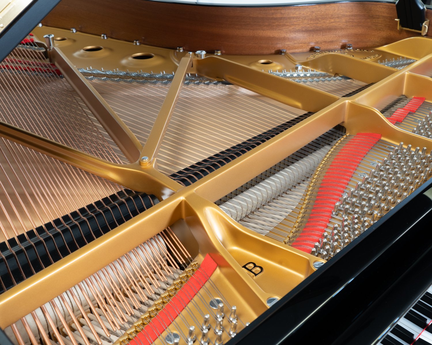Steinway & Sons Model B Grand Piano in Black