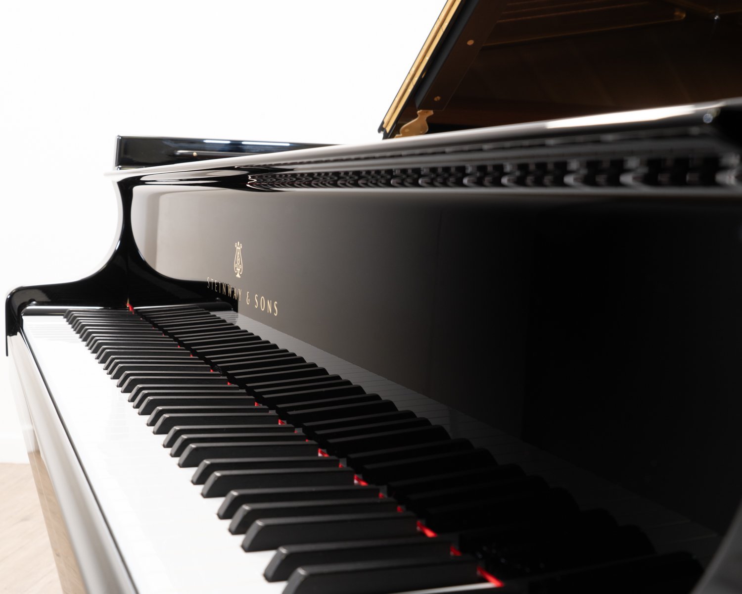 Steinway & Sons Model B Grand Piano in Black