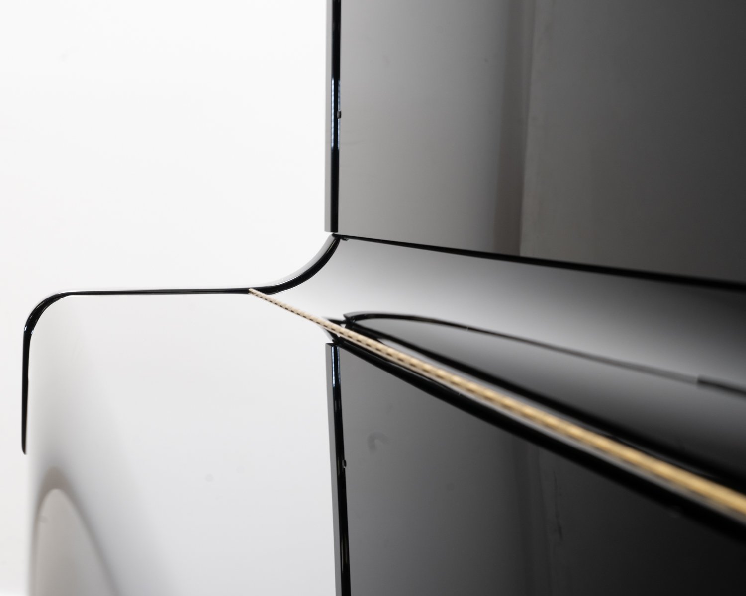C.Bechstein Academy 124 Upright Piano in polished black